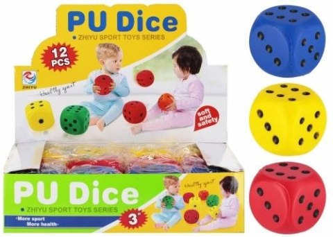 Kości do gry miękka 6cm Mega Creative (545090) Mega Creative