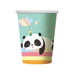 Kubek jednorazowy Godan Panda 6 sztuk-266 ml papier 266ml (PF-KRP9) Godan