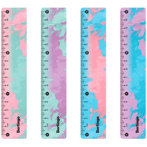 Linijka plastik Haze 15cm Berlingo (4260709085227) Berlingo