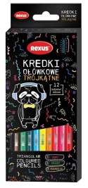 Ołówek w kartoniku z gumką HB (nd) (nd)