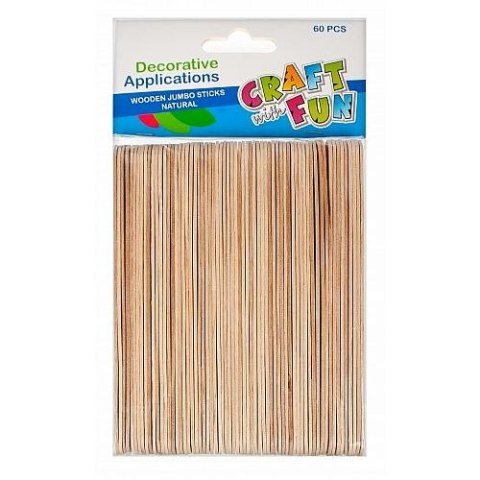 Ozdoba drewniana patyczki Craft with Fun (291071) Craft with Fun