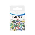 Pinezki do tablicy kolor: mix 50 szt Starpak (536855) Starpak