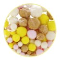 Pompony mix 140 szt Craft With Fun (531817) Craft With Fun