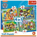 Puzzle 4w1 el. Trefl (34395) Trefl