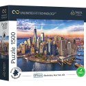 Puzzle UFT Manhattan, New York, USA 1500 el. Trefl (26189) Trefl