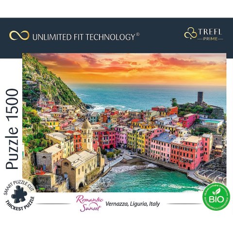 Puzzle UFT Vernazza, Liguria, Italy 1500 el. Trefl (26196) Trefl