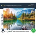 Puzzle UFT Wanderlust: At the Foot of Alps, Hintersee Lake, Germany 1500 el. Trefl (26193) Trefl