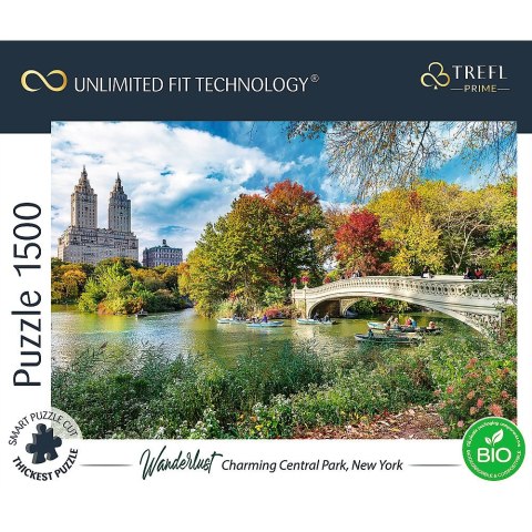Puzzle UFT Wanderlust: Charming Central Park, New York 1500 el. Trefl (26194) Trefl