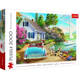 Puzzle Wakacyjna przystań 2000 el. Trefl (27124) Trefl