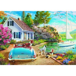 Puzzle Wakacyjna przystań 2000 el. Trefl (27124) Trefl