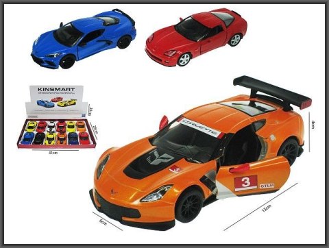 Samochód Chevrolet Collection 3-modele z napędem i z otwieranymi drzwiami Hipo (HXKT269) Hipo