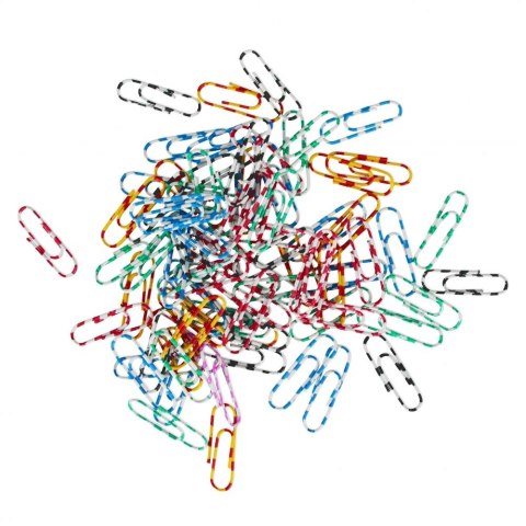 Spinacze okrągły Office zebra 28mm 80 szt Starpak (540316) Starpak