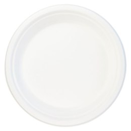Talerz jednorazowy Arpex trzcina cukrowa 23 cm papier śr. 230mm 6 szt (KG8006) Arpex