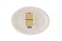 Talerz jednorazowy Arpex trzcina cukrowa owal 26x19cm papier 6 szt (KG9755) Arpex