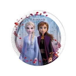 Talerz jednorazowy Godan Frozen 2 papier śr. 200mm 8 szt (93484) Godan