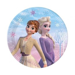 Talerz jednorazowy Godan Frozen papier śr. 230mm 8 szt (93838) Godan