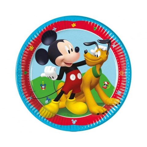 Talerz jednorazowy Mickey papier śr. 200mm 8 szt Godan (94050) Godan