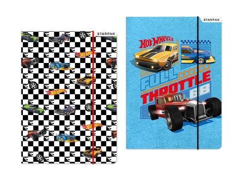Teczka kartonowa na gumkę Hot Wheels A4 mix Starpak (553851) Starpak