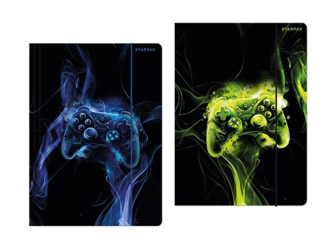 Teczka kartonowa na gumkę Pad A4 mix Starpak (553548) Starpak