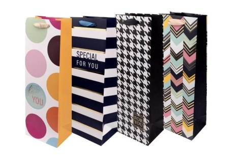 Torba prezentowa mix wzorów [mm:] 120x350x 95 Beniamin (4864) Beniamin