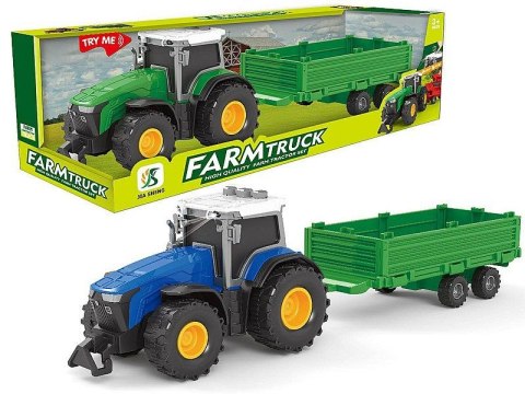 Traktor z przyczepą, światło i dźwięk Adar (582576) Adar