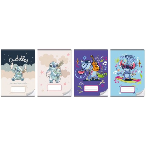 Zeszyt Stitch A5 16k. krata Beniamin Beniamin