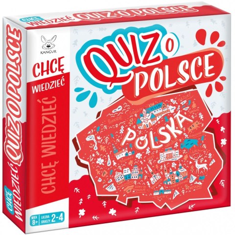 Gra edukacyjna Chcę wiedzieć Quiz o Polsce Kangur Kangur