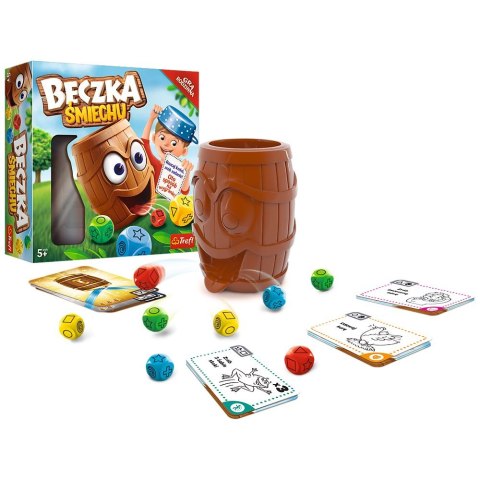 Gra karciana Beczka śmiechu Beczka śmiechu Trefl (01992) Trefl