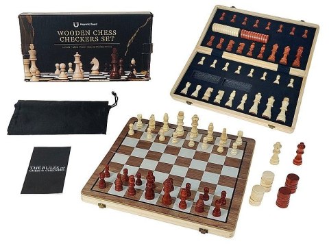 Gra logiczna szachy drewniane Adar (604407) Adar