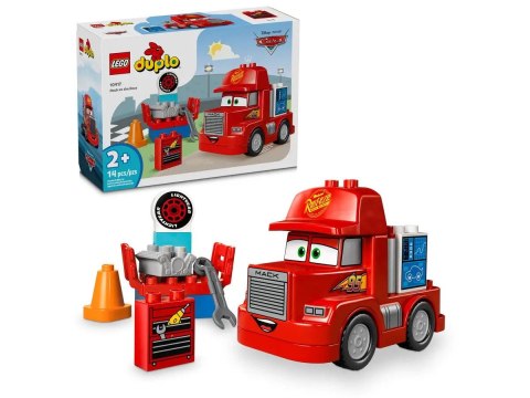 Klocki konstrukcyjne Duplo Maniek na wyścigu Lego (10417) Lego