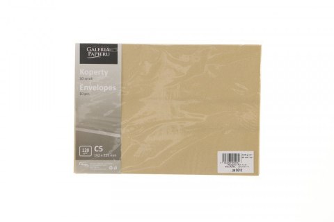 Koperta pearl C5 złota [mm:] 162x229 Argo (280615) 10 sztuk Argo