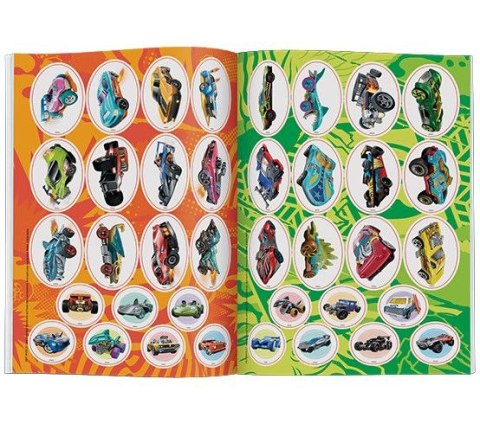 Książka dla dzieci Hot Wheels™. Naklejam i Koloruję Ameet (NAK 1601) Ameet