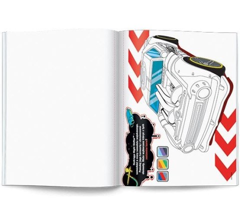 Książka dla dzieci Hot Wheels™. Pomaluj brykę! Ameet (MAK 1601) Ameet