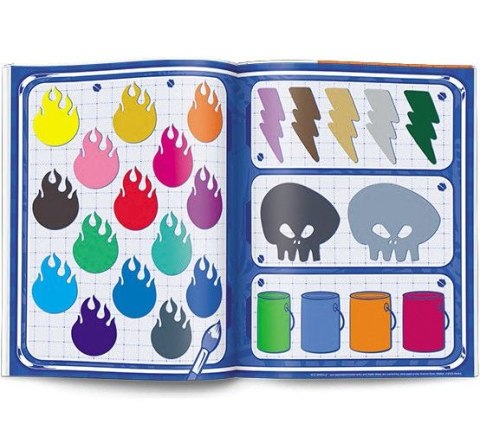 Książka dla dzieci Hot Wheels™. Pomaluj brykę! Ameet (MAK 1601) Ameet