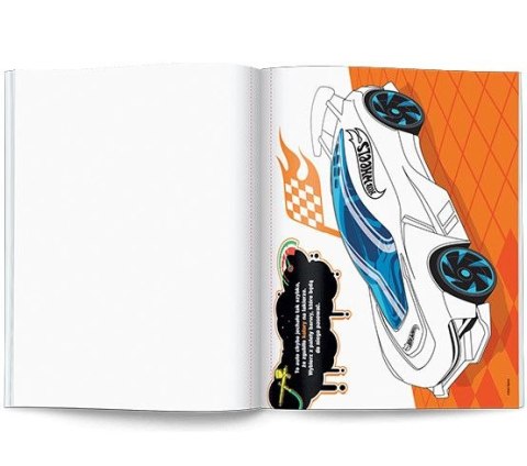 Książka dla dzieci Hot Wheels™. Pomaluj brykę! Ameet (MAK 1601) Ameet
