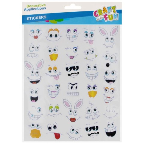 Naklejka (nalepka) Emocje Craft With Fun (555444) Craft With Fun