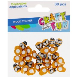 Ozdoba drewniana Pszczólka Craft With Fun (555408) Craft With Fun