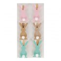 Ozdoba drewniana Spinacz królik Craft With Fun (555440) Craft With Fun