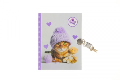 Pamiętnik THE SWEET PETS - kot [mm:] 130x175 Rexus (6013) Rexus