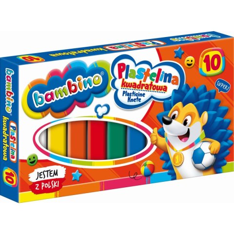 Plastelina 10 kol. standard mix St.Majewski St.Majewski