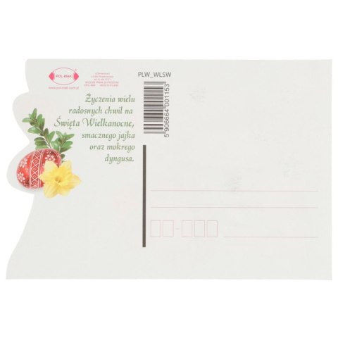 Pocztówka wielkanoc Pol-mak (PLW) Pol-mak