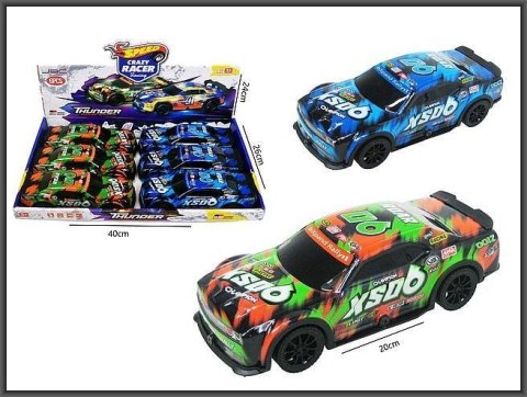 Samochód światło i dźwięk, 20cm Hipo (H13770) Hipo