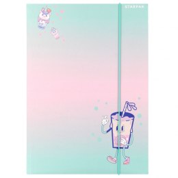 Teczka kartonowa na gumkę Bubble A4 mix Starpak (559725) Starpak