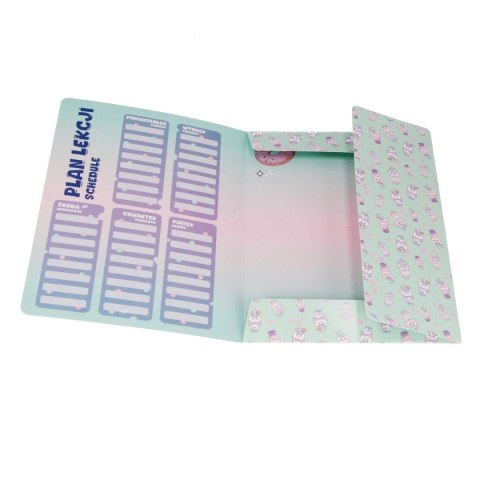 Teczka kartonowa na gumkę Bubble A4 mix Starpak (559725) Starpak