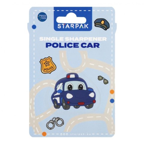 Temperówka AUTO POLICJA niebieski Starpak (541746) Starpak