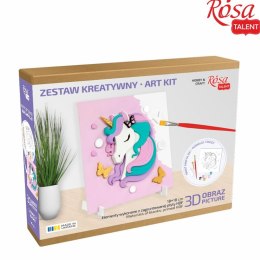 Zestaw plastyczny Rosa Jednorożec 3d Rosa