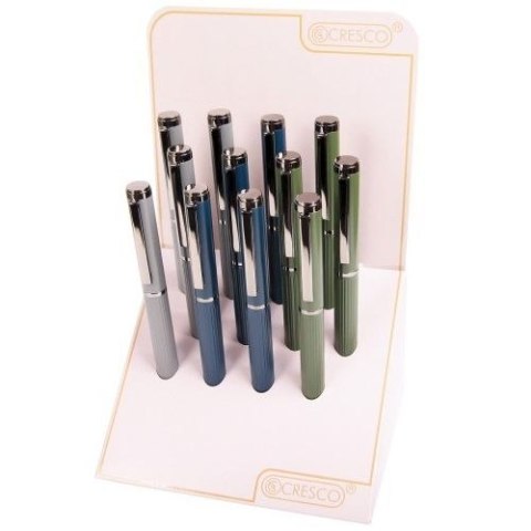 Długopis TYTAN wkład niebieski 0,5-1,0mm Cresco (850101) Cresco