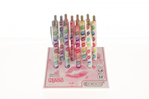 Długopis Zenith 4 KISS wkład niebieski 1mm Cresco (750065) Cresco