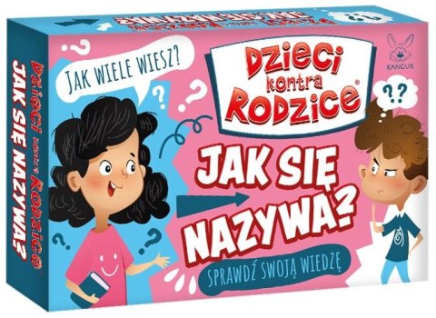 Gra karciana Dzieci kontra rodzice Jak się nazywa? Kangur Kangur