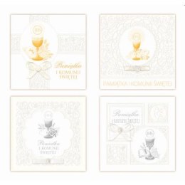 Kartka składana Kwardrat Exclusive Komunia kw (5902221807930)